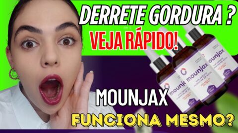 MOUNJAX GOTAS – MOUNJAX ANTES E DEPOIS – Emagrece Mesmo? 🤔 Vale a Pena?