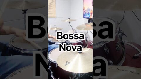 느낌이 오는대로 보사노바를 연주하면 생기는 일 #j뮤지션 #드럼과스틱 #drums #bossanova #보사노바 #재즈 #jazz