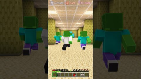 J’ai forcé 100 zombies à survivre dans les backrooms !